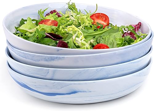 FUSION PASTAENSALADERA BOWLS 56 FL OZ, JUEGO DE 4 (Azul, 30 FL OZ)
