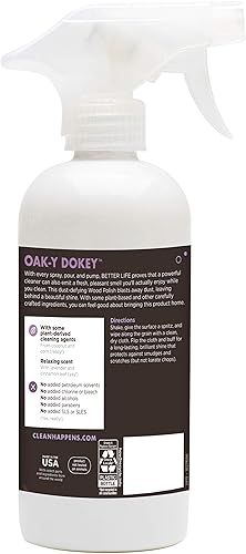 Miniatura 2 de Better Life Pulidor de madera natural, canela y lavanda, 16 onzas, 24195