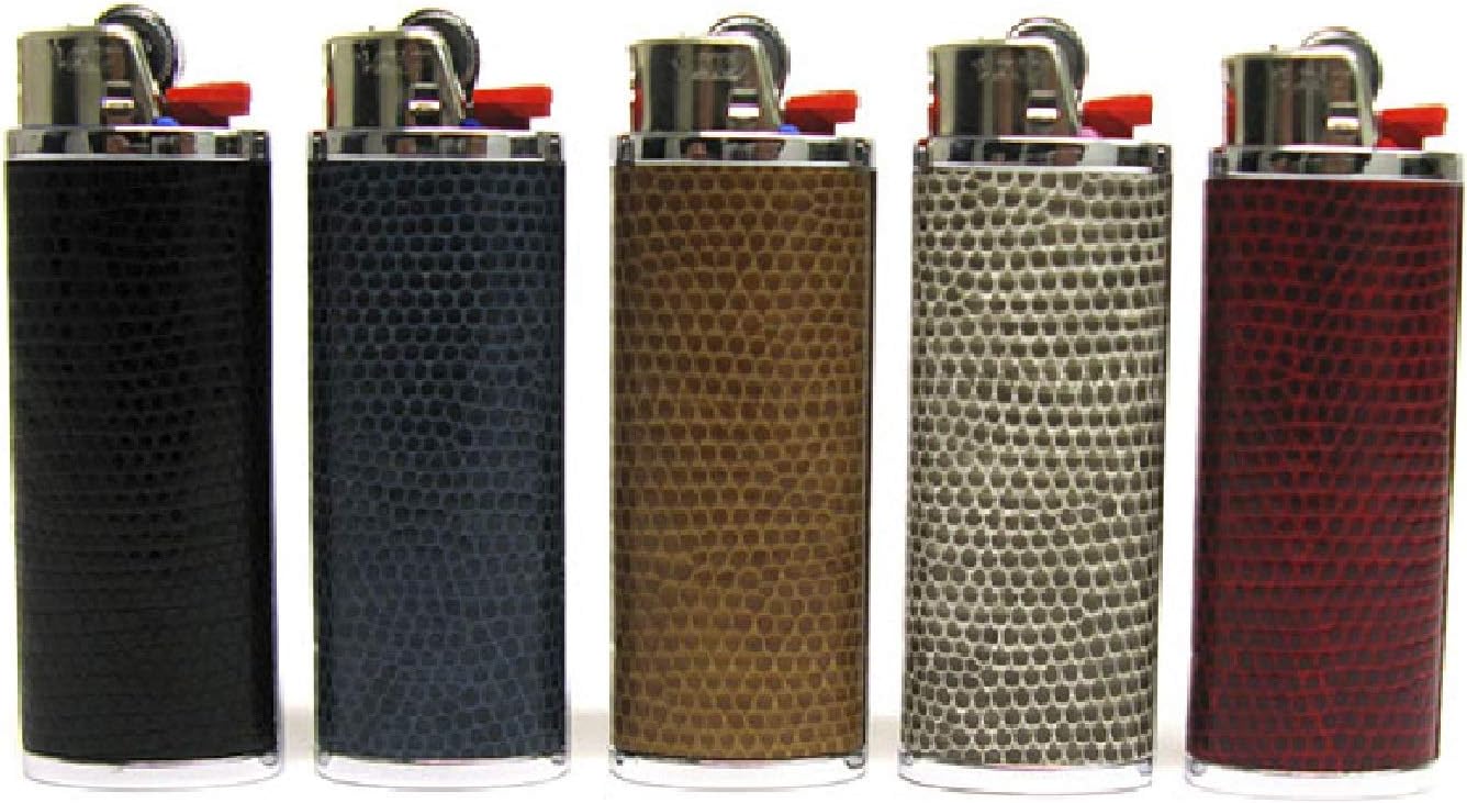 BIC"HIDEZ" Simulated Leather Case for Reg Lighter (Lighter Not Included)