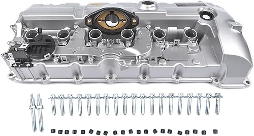11127552281 N52 Tapa de válvula de motor con tapa de aceite, juntas y pernos de repuesto para BMW N52 E70 E82 E85 E90 E91 Z4 X3 X5 128i 328i 528i disponible en Yaxa Colombia