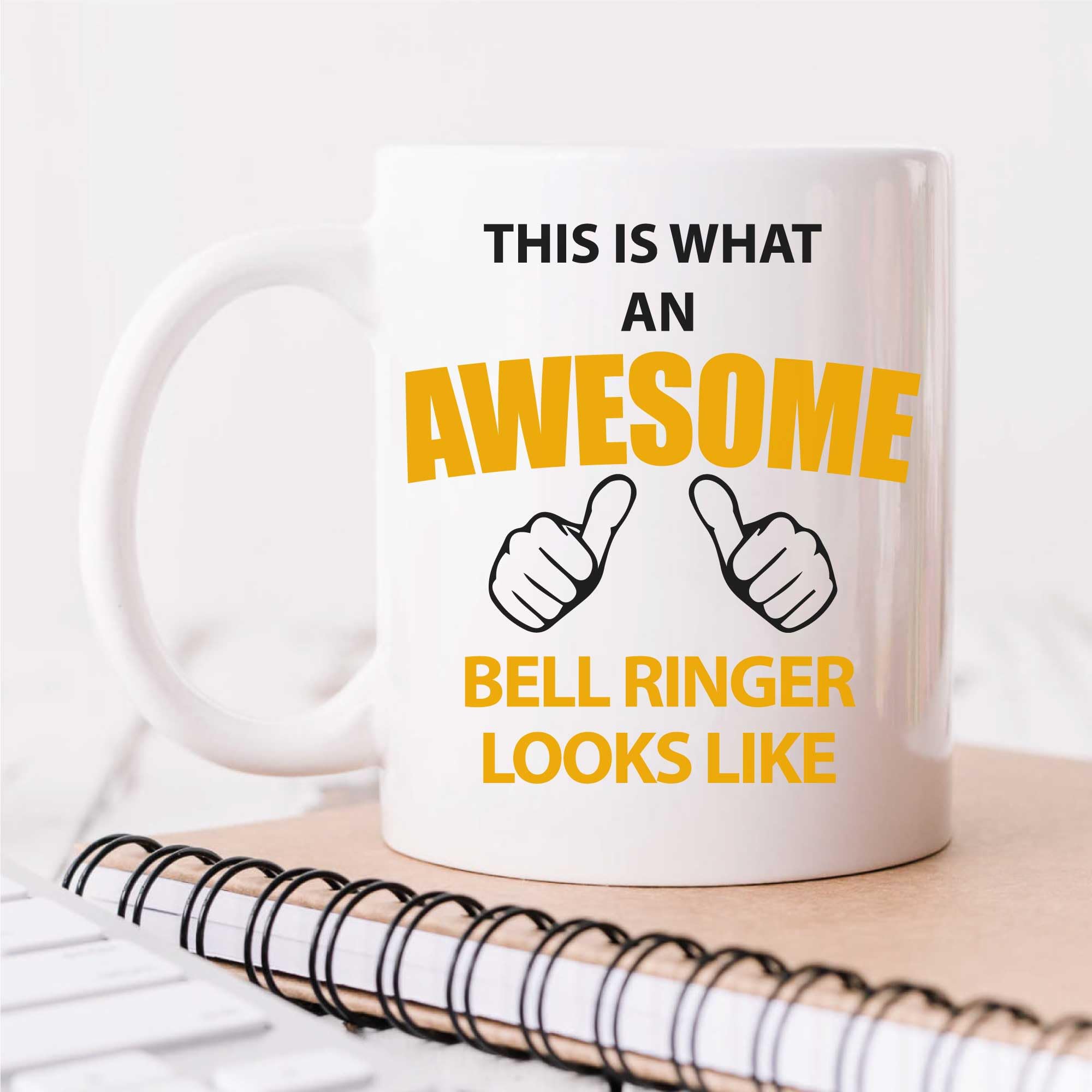 60 Second Makeover Limited Awesome Bell Ringer Mug Birthday Christmas Cup Fathers Day Binman