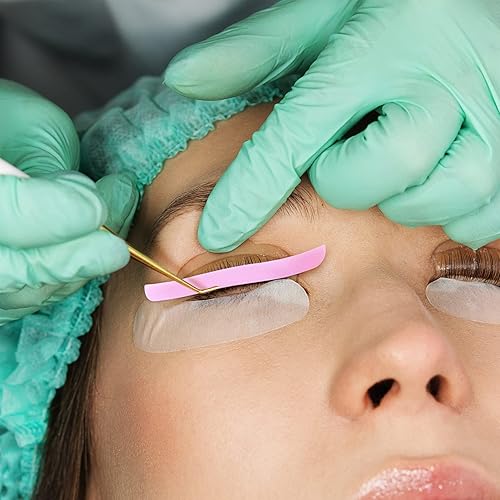 Miniatura 4 de 12 pares de almohadillas de elevación de pestañas, herramienta de cinta de silicona, varillas de elevación de pestañas, protectores de silicona para