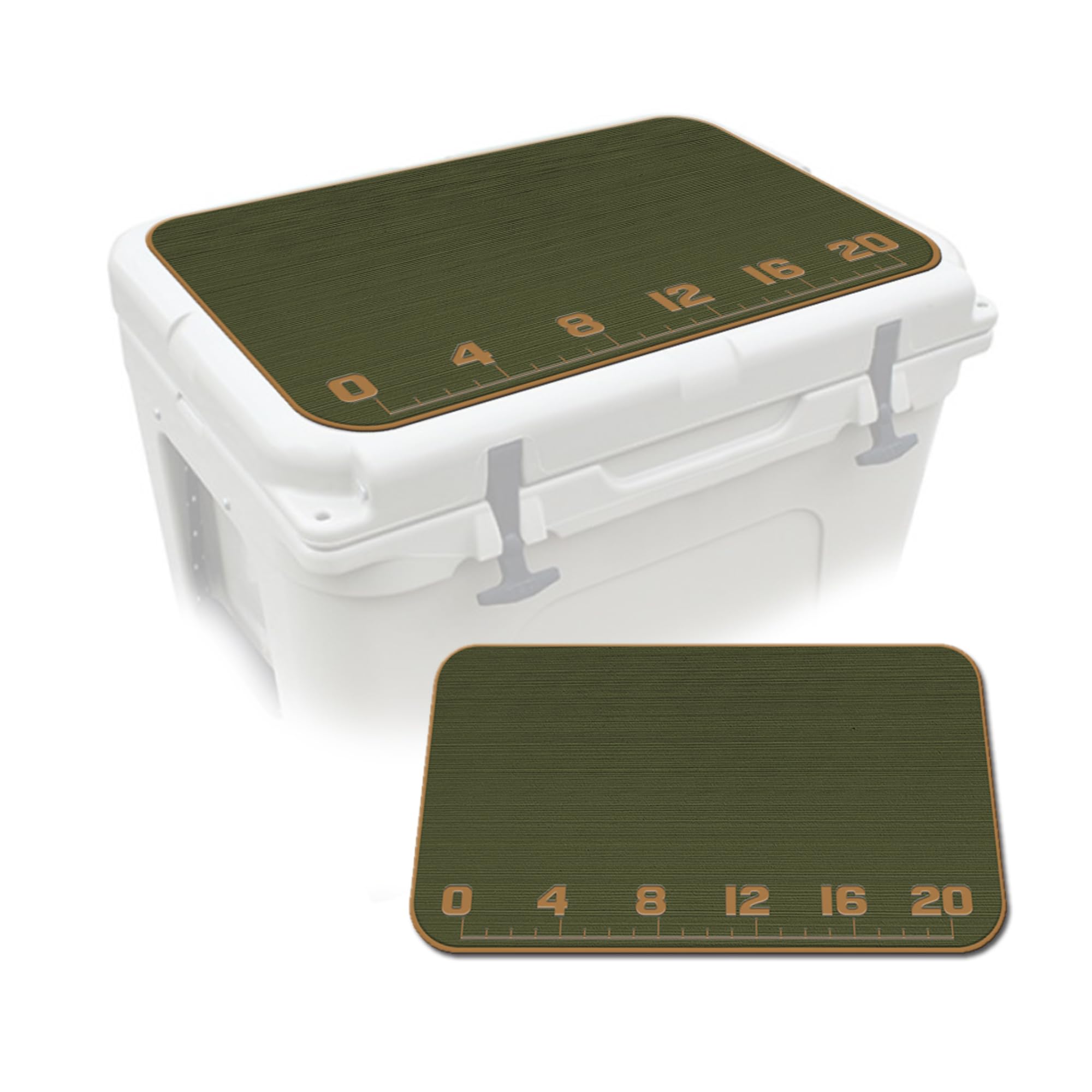 USATuff SeaDek EVA Mat Cooler Pad fits YETI 45 Tundra | Peel & Stick Application | Non Slip Comfort Accessories - 20