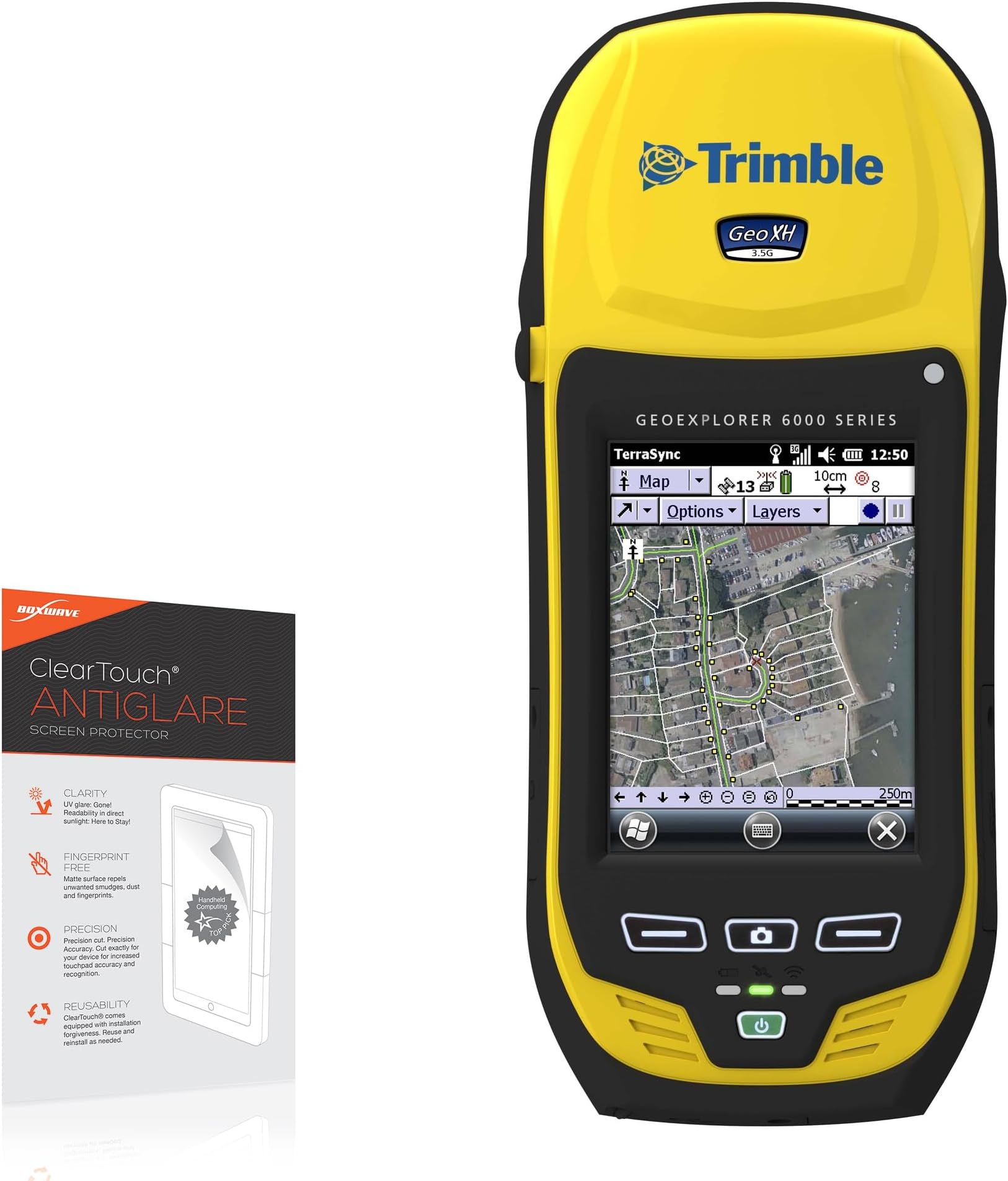 Screen Protector Compatible with Trimble GeoExplorer 6000 - ClearTouch Anti-Glare, Anti-Fingerprint, Scratch Proof Matte Film Shield