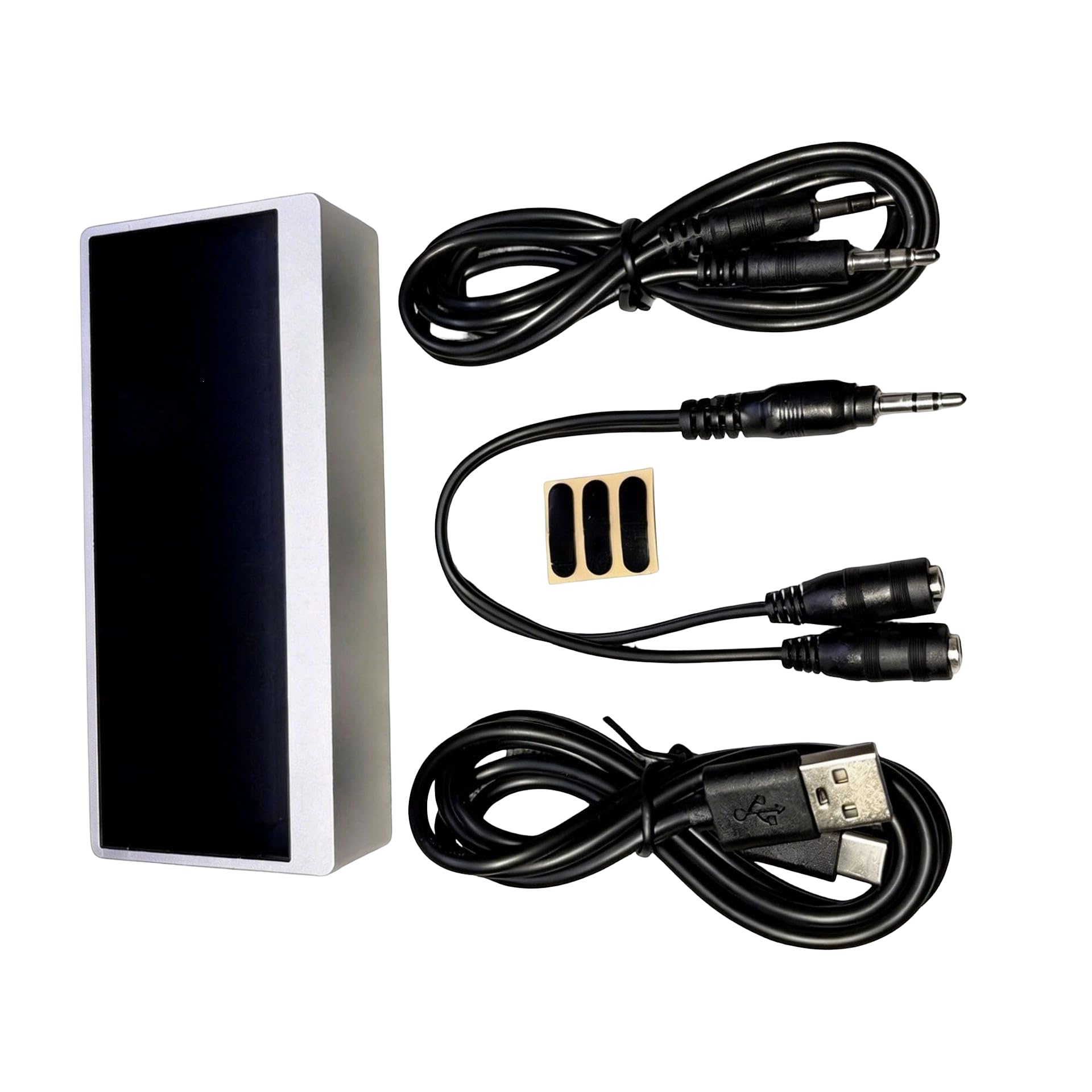 Pantalla de espectro de sonido con modo de doble entrada para monitor de