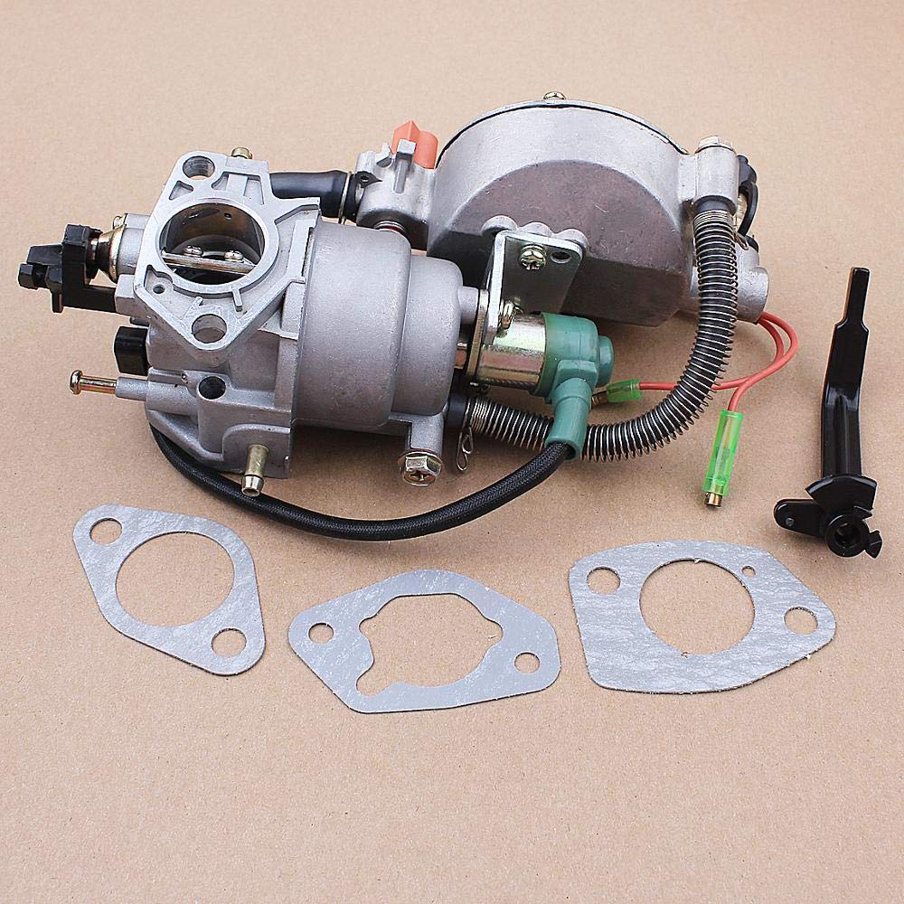 Generator gaźnika z podwójnym paliwem konwersja LPG dla GX360 GX390 GX420 188F 190F Auto Choke Generator części silnika wymiana części