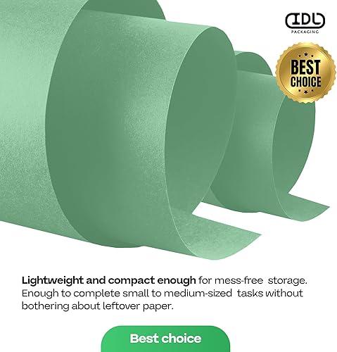 Vista 106 de Rollo de papel kraft marrón de 24 x 2160 pulgadas (180 pies), paquete de 4 – Papel de embalaje marrón hecho en Estados Unidos de 30 libras de grosor