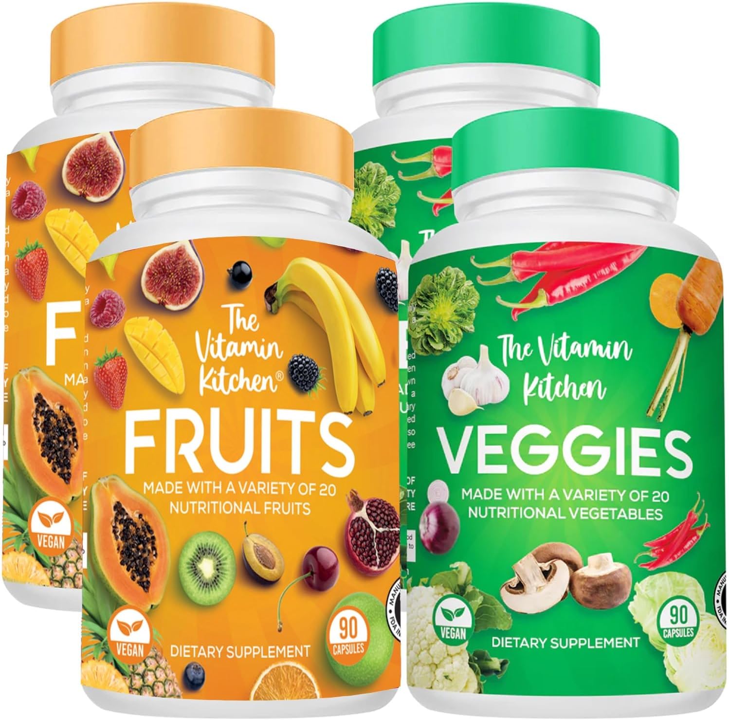The Vitamin Kitchen Fruit and Veggie SupplementsMade in