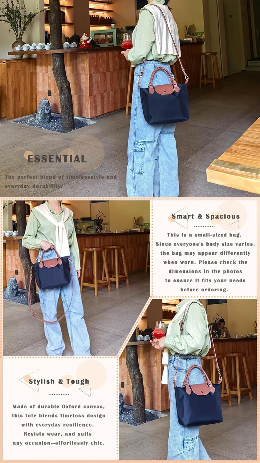 Nylon Crossbody Bags for Women Shoulder Purse Waterproof - Image 2