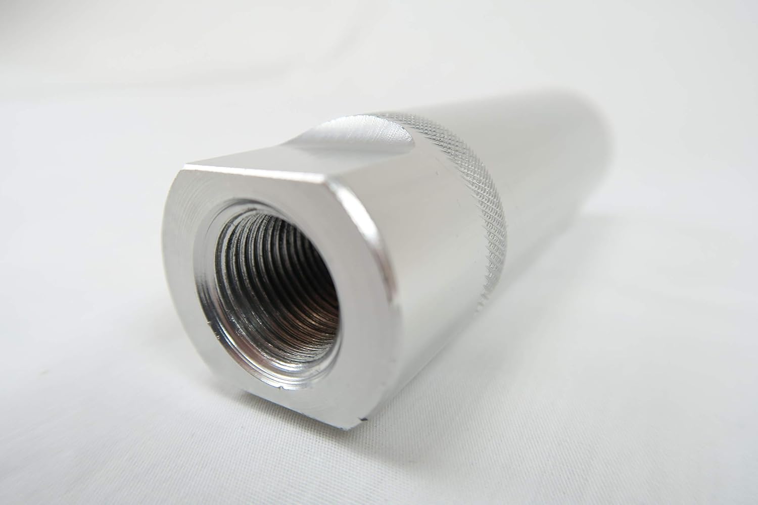 Massive Speed - Made in USA - 3 COLORS - (SILVER) Tie Rod Adjuster Sleeves Billet Aluminum locking RaceSpec. Compatible with GM A body Chevelle Malibu El Camino - 4" 11/16-18