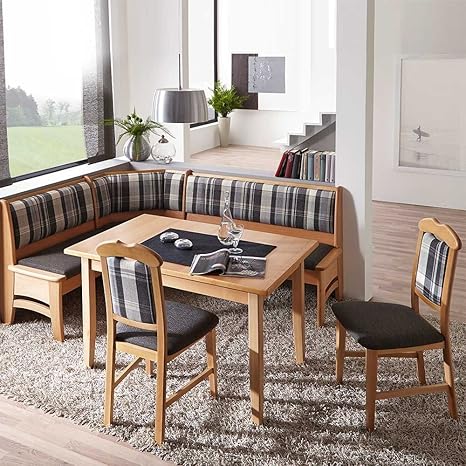 pharao24 eckbankgruppe aus buche kuche amazon de kuche haushalt wohnen