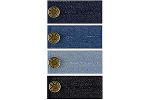 4Pcs Jeans Waist Extenders Set: The Perfect Fit for Comfort