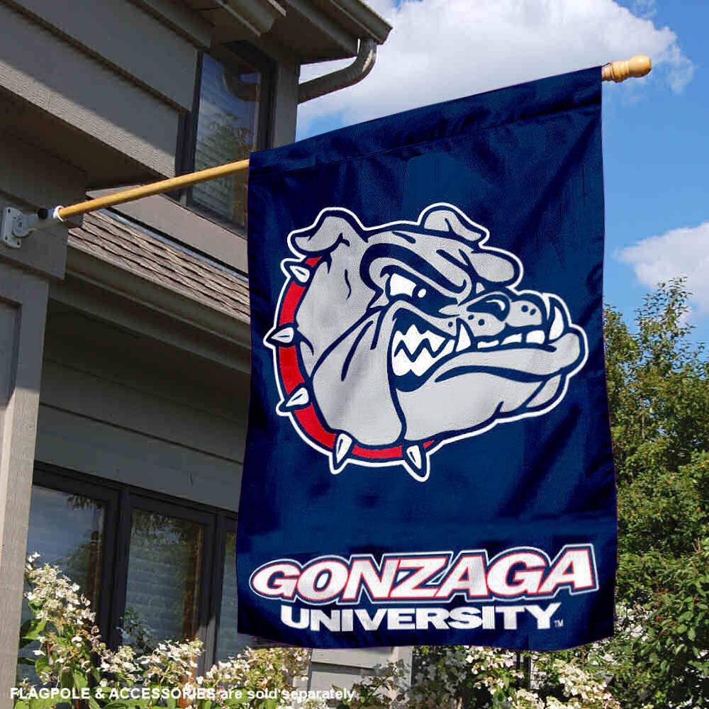 Gonzaga Bulldogs House Flag Banner