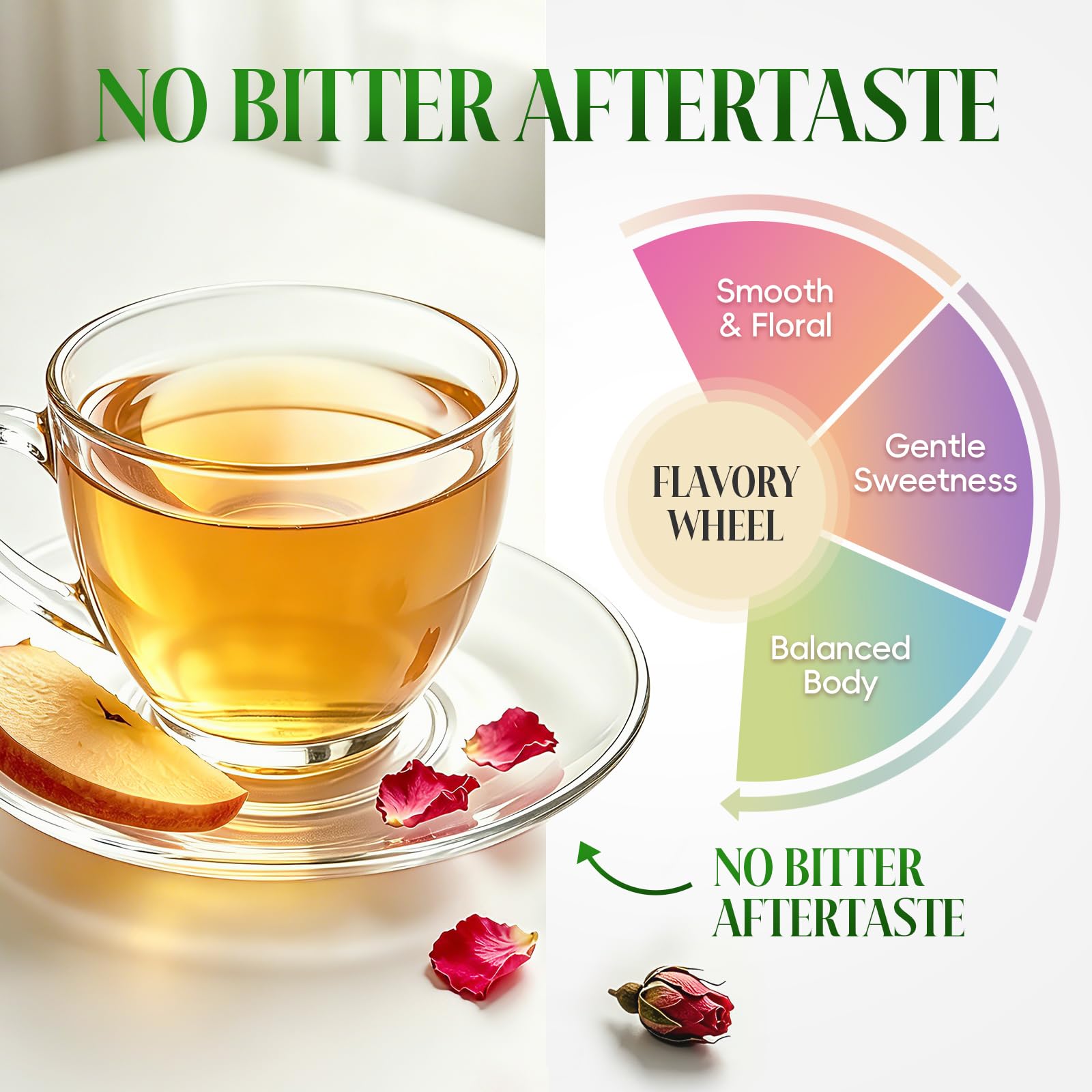 Dr. Siana - Bolsas de té de raíz de diente de león, té de raíz de bardana y té verde, 5 g x 30 bolsitas de té, té de hierbas naturales de primera calidad, apoya la función digestiva