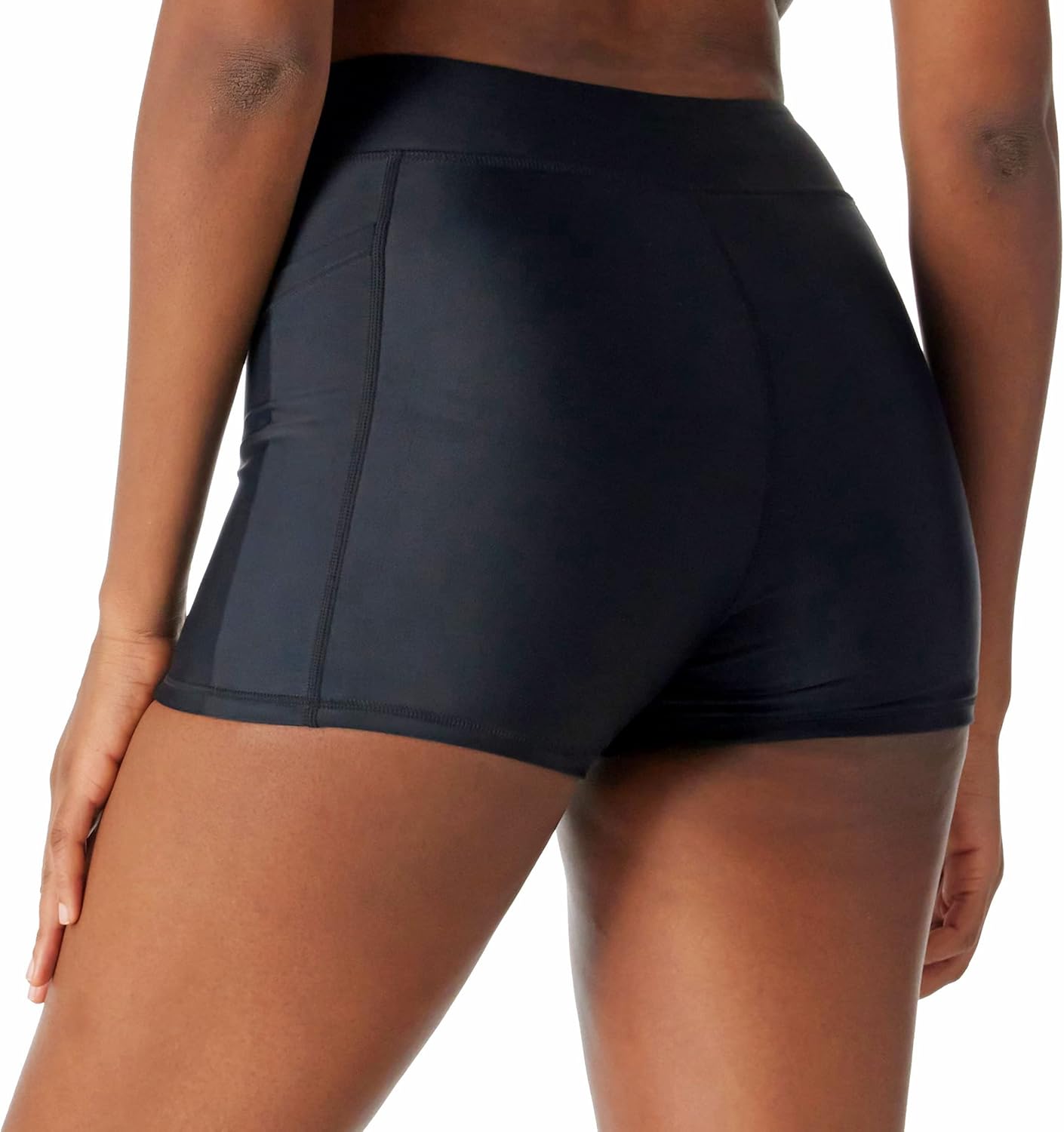 Colloyes Women's Swim Board Shorts Swimming Bottoms High Waisted Tummy Control Swimsuits Beach Shorts Bathing Trunks - Image 3