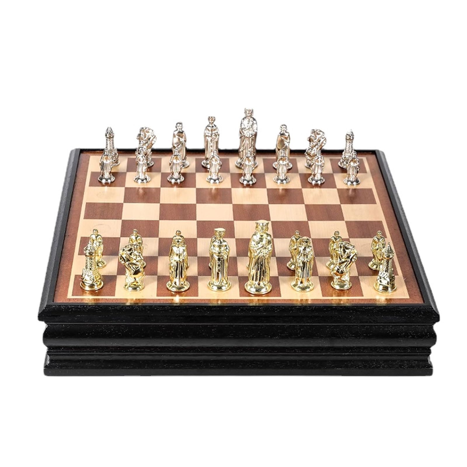 Amazon | インターナショナルチェス 大型高級チェスボードセット