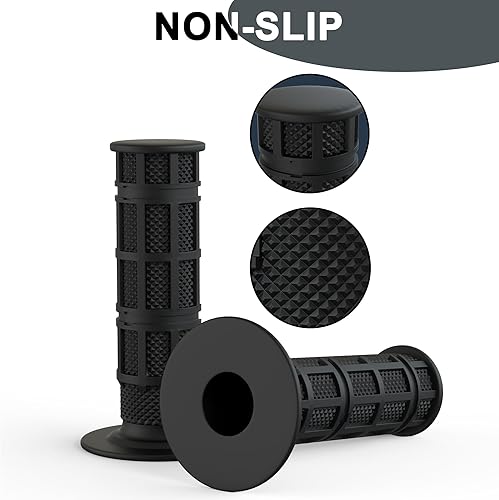 Miniatura 3 de DAYIMADE Agarres universales de manillar de motocicleta de 78 pulgadas, agarre de goma antideslizante para mango de carreras, agarre de mano para