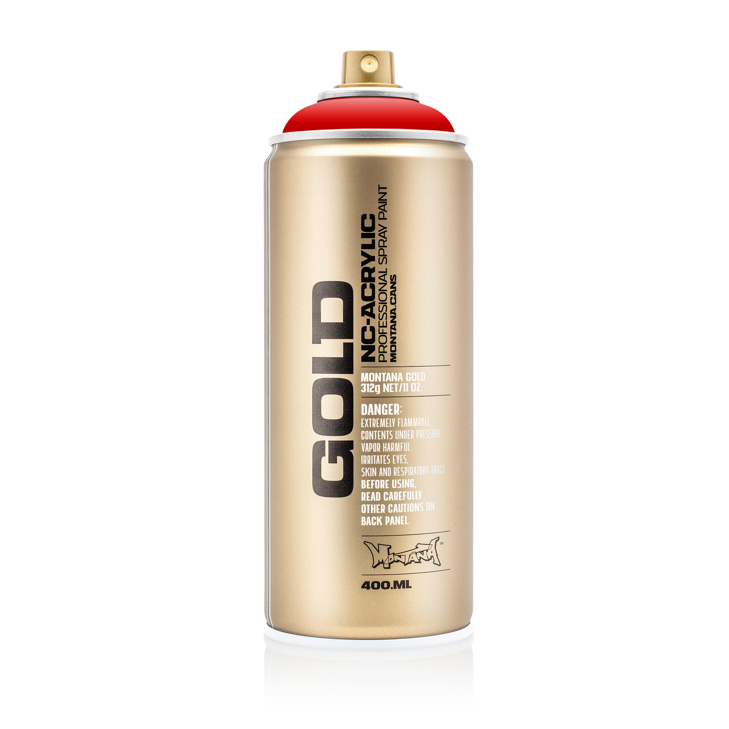 Montana Cans 284304 Spray Can 400 ml Gold GLD400 2095, Blood Orange