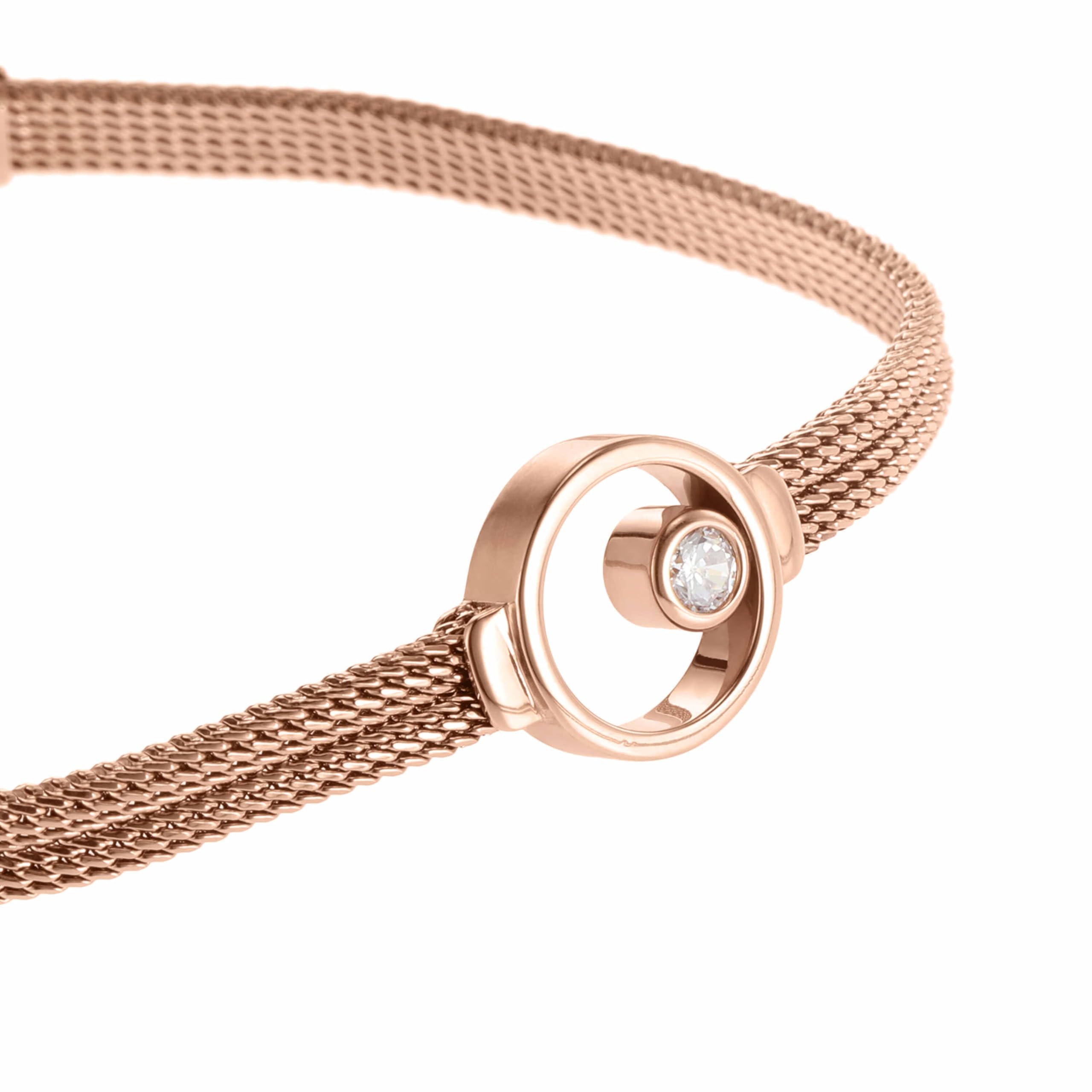 Skagen Damenarmband aus Edelstahl und Halbedelmetall oder Messing mit Karabinerverschluss
