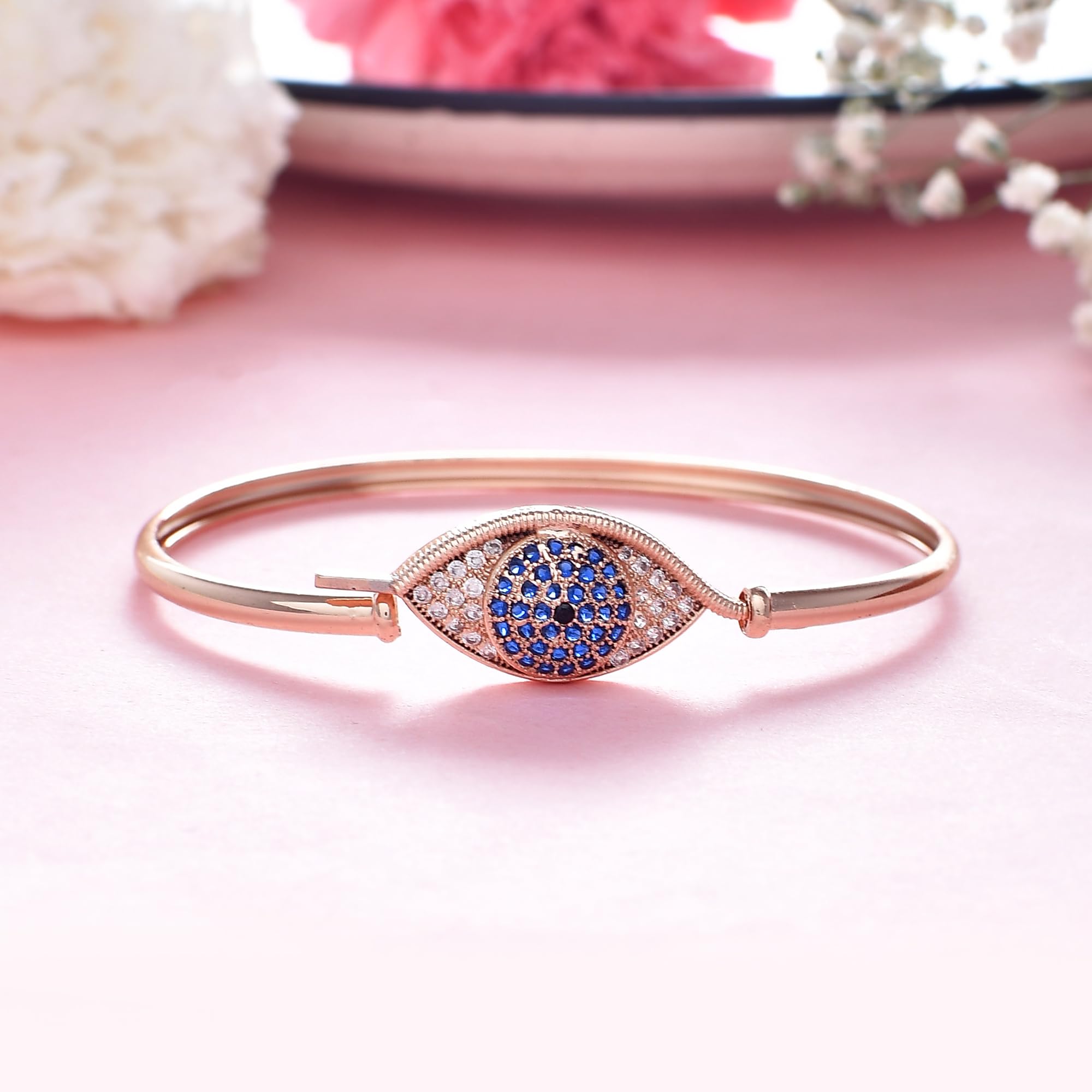 Elegant Evil Eye Bracelet with Plating