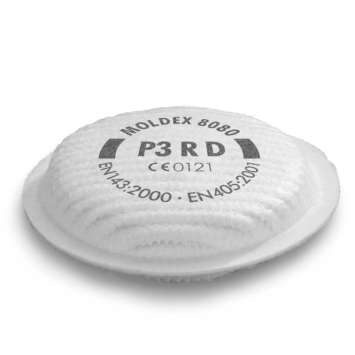 Filtros Moldex 8080-8 en pack de 8 unidades para máscaras de protección industrial