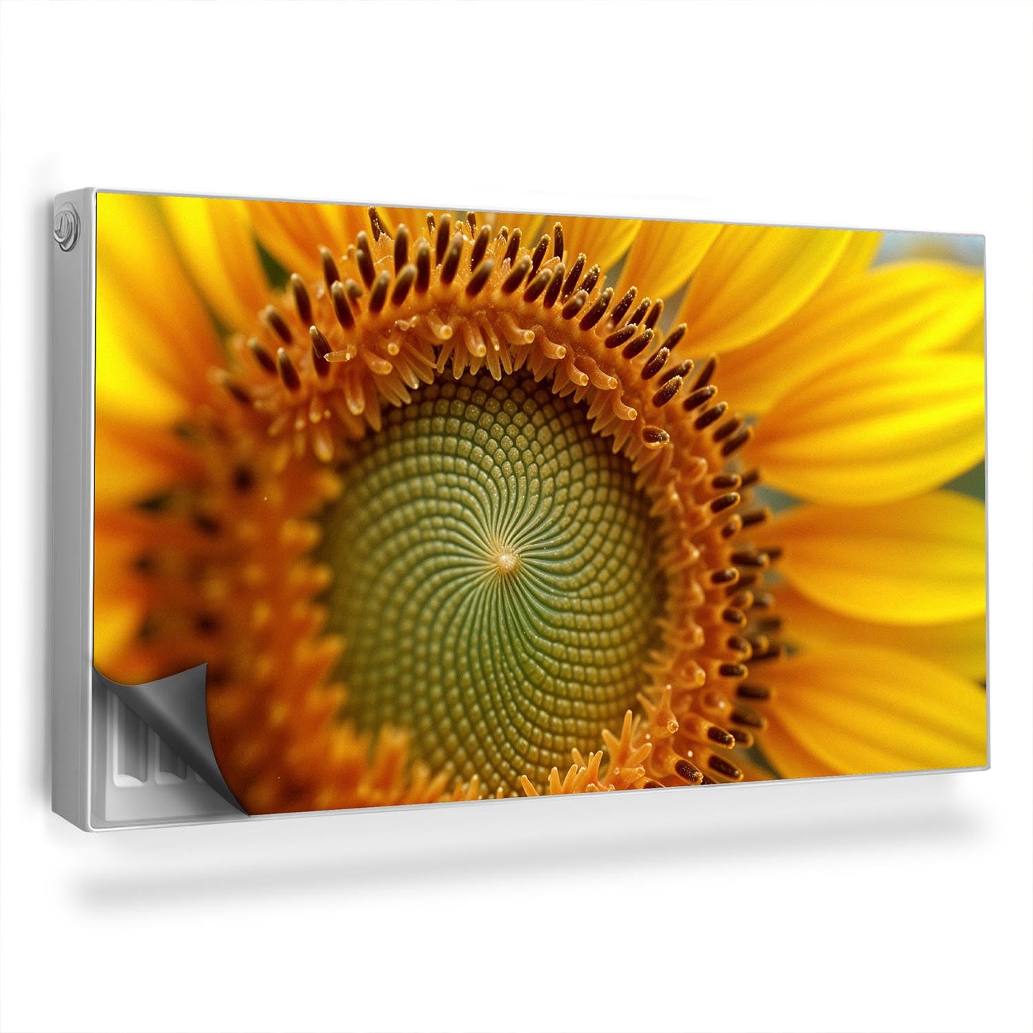 Cubreradiador magnético de alta definición 110x60 cm acabado flor