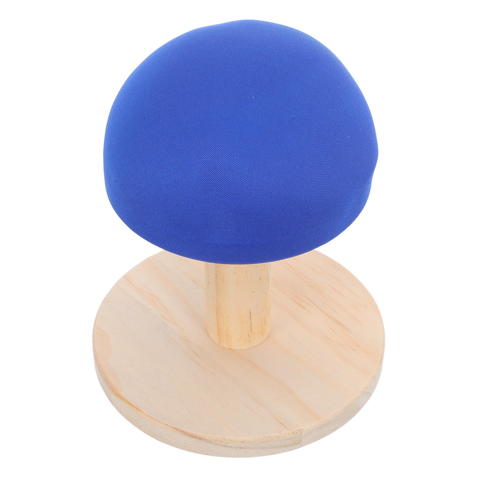 EXCEART Mini Resistente Tabla Funda Azul de Madera Redonda de Planchar Compacta y para Mangas y Prendas Pequeñas Cuidado Doméstico y Dormitorios