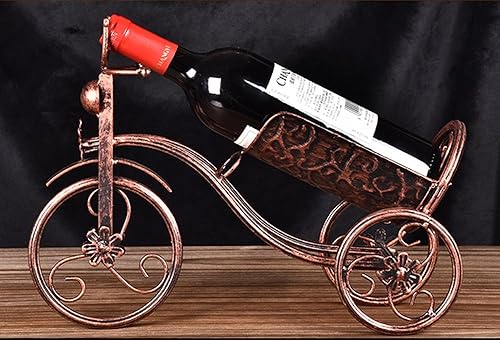 Miniatura 9 de cdybox rack titular de vino de hierro forjado bicicleta forma Triciclo Art Home Décor