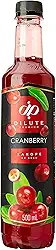 Dilute Xarope Cranberry Sabor Cranberry 500 Ml