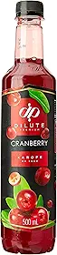 Dilute Xarope Cranberry Sabor Cranberry 500 Ml