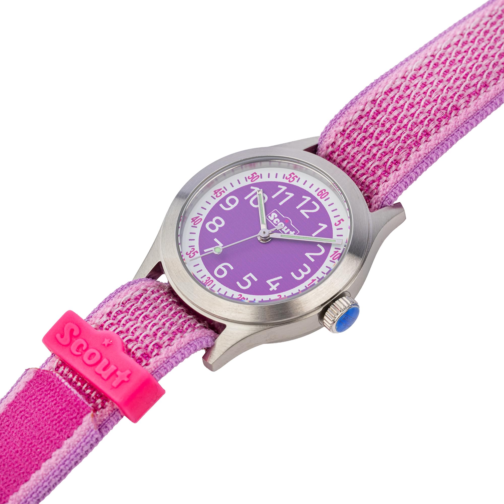 SCOUT Mädchen Analog Quarz Uhr mit Kunststoff Armband 280311001