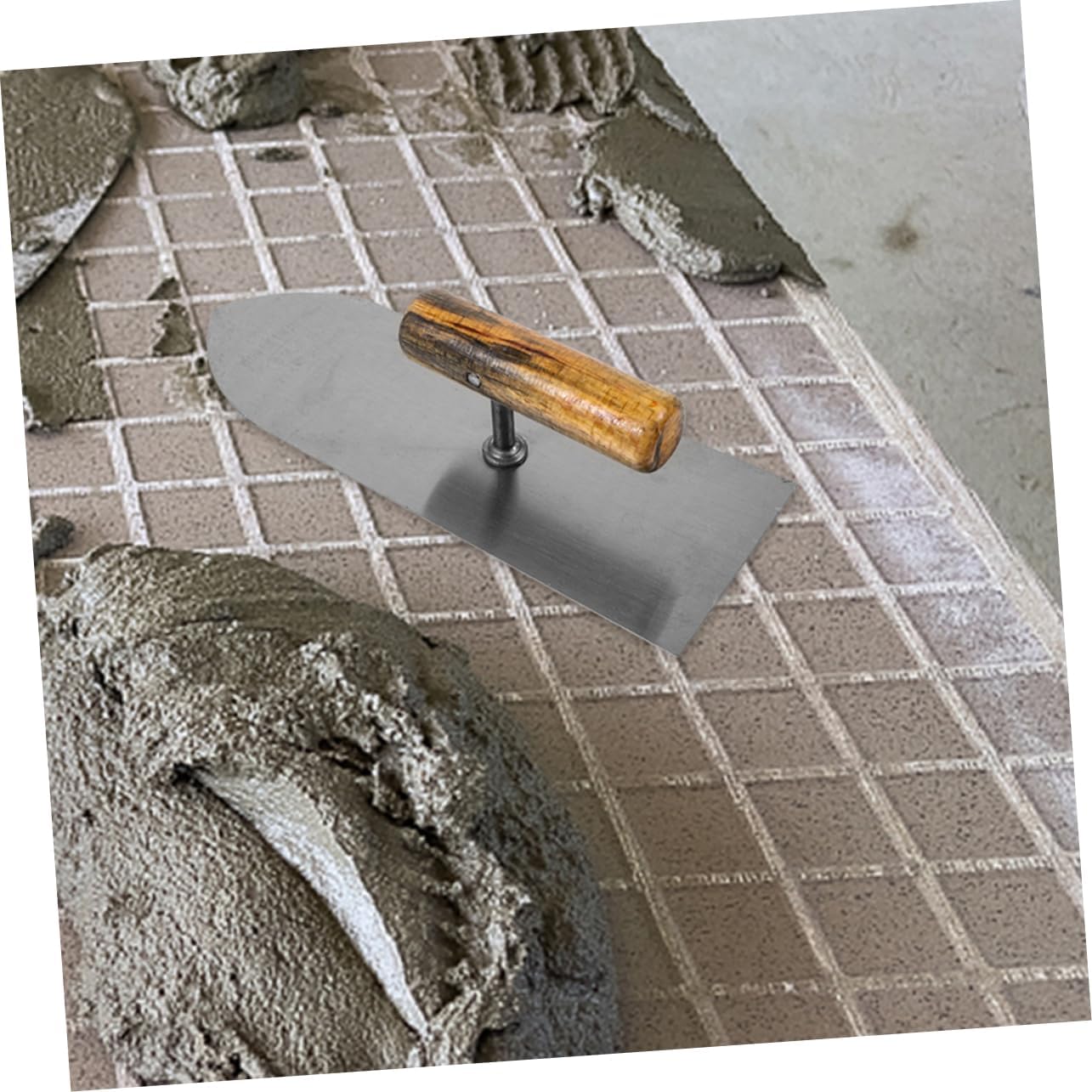 6pcs Plastering Trowel for Cement Finishing Lightweight Drywall Tool for Smoothing and Leveling for Home Construction and Repairs