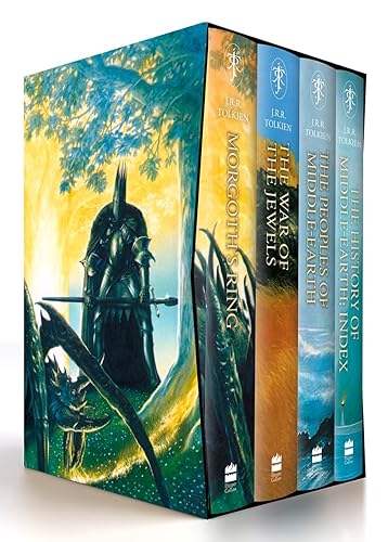 The History of Middle-earth (Boxed Set 4): Morgoth’s Ring, The War of the Jewels, The Peoples of Middle-earth & Index - Hardcover