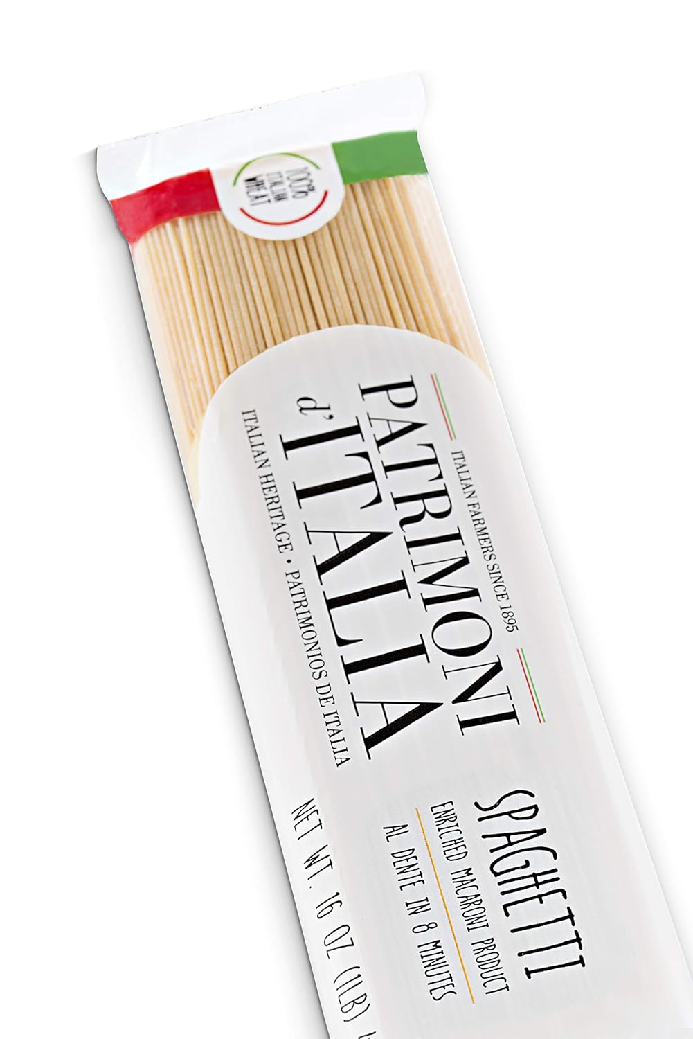 Patrimoni d'Italia Spaghetti, 1 Pound (Pack of 10)