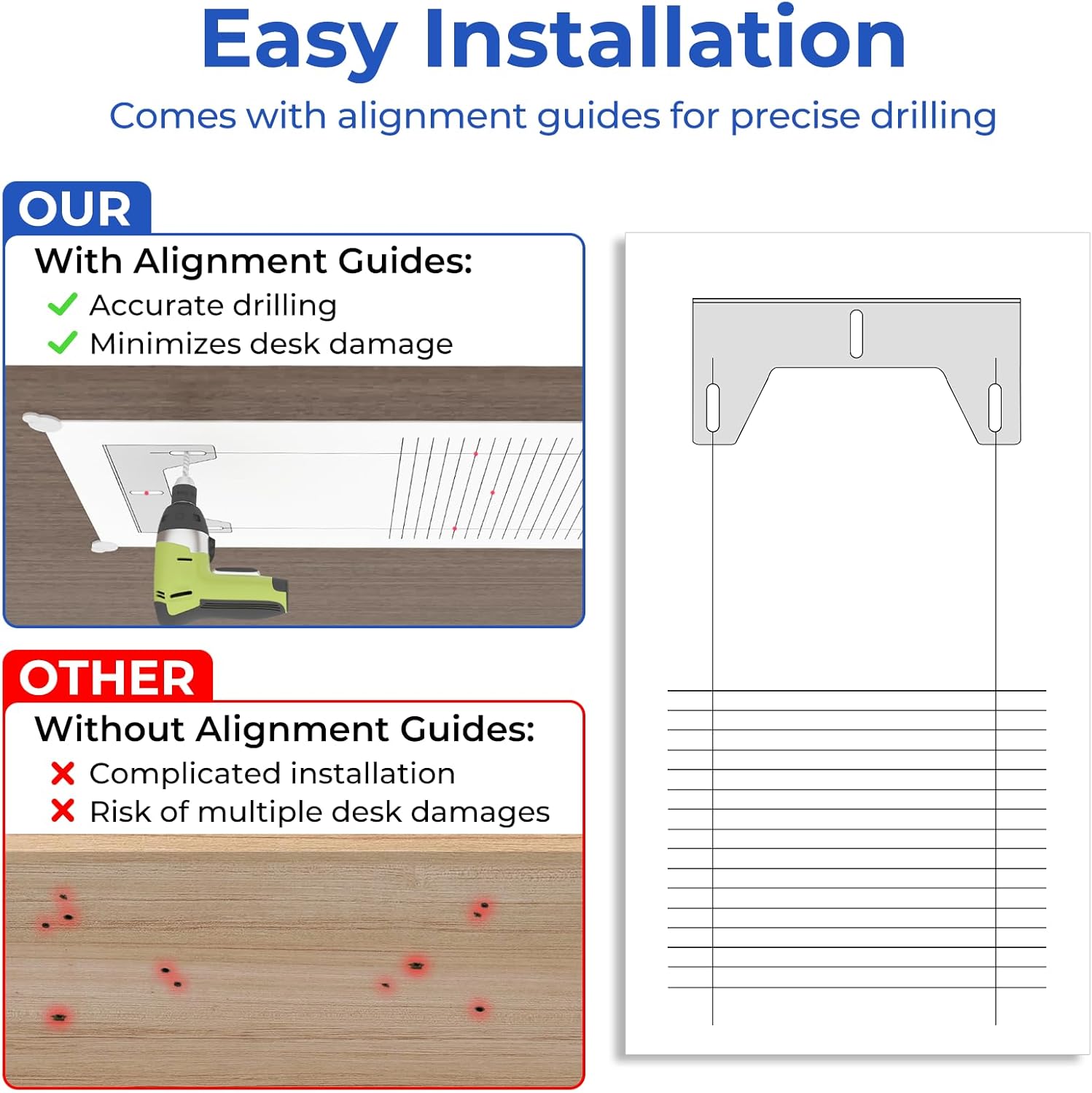 Metal Under Desk Mount for NAS Adjustable Mounting Bracket for Desktop NAS 1/2/4 Bay Network Attached Storage Under Desk Holder for NAS/Small PC/SFF Desktop Tower/CPU/UPS and More with Cable Ties 8 71Mj4e1SrNL. AC SL1500