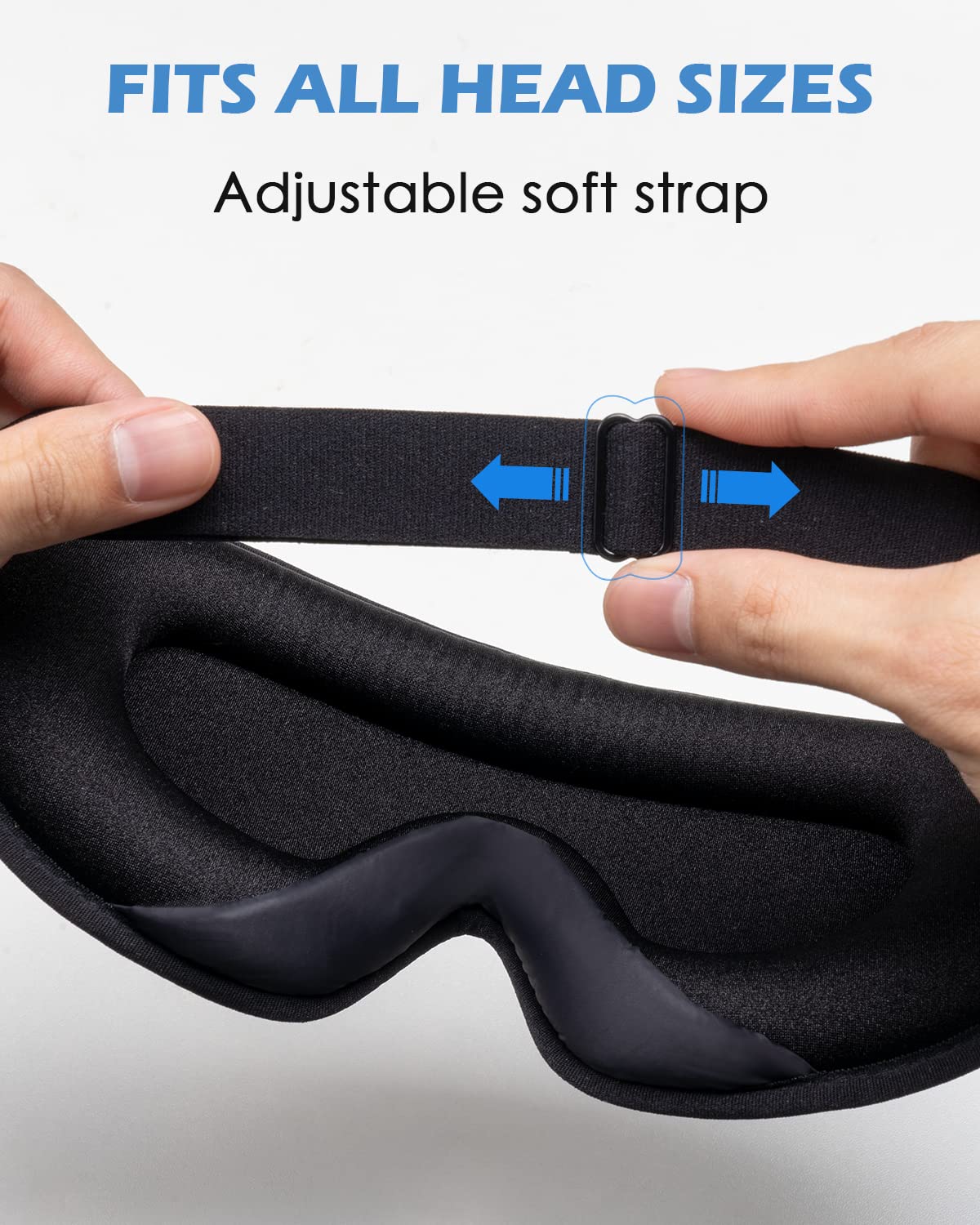 ITODA Masques De Nuit Cache Yeux Respirant Masque De Sommeil