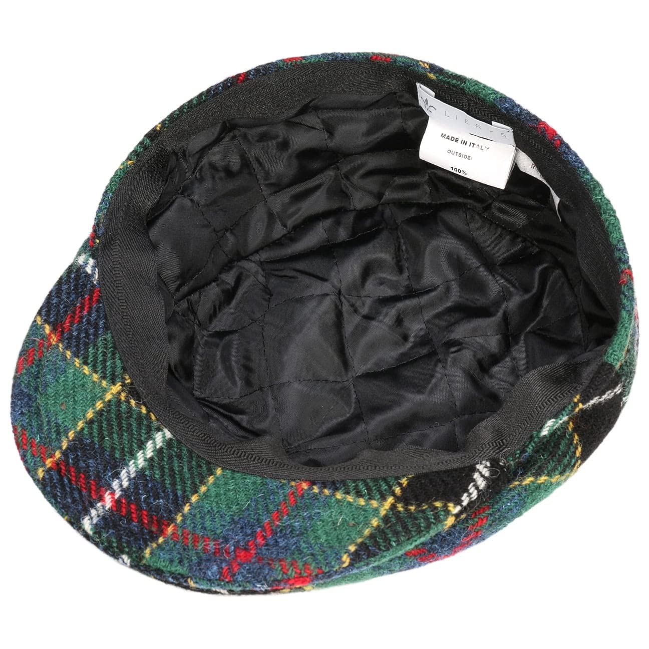 CAPPELLISHOP Capri Coppola a Quadri Prodotto in Italia Uomo Autunno Inverno