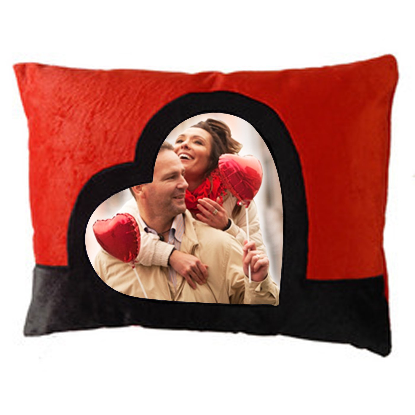 Mojolo Personalized Rectangle Pillow Cushion Cover with Filler-image-42