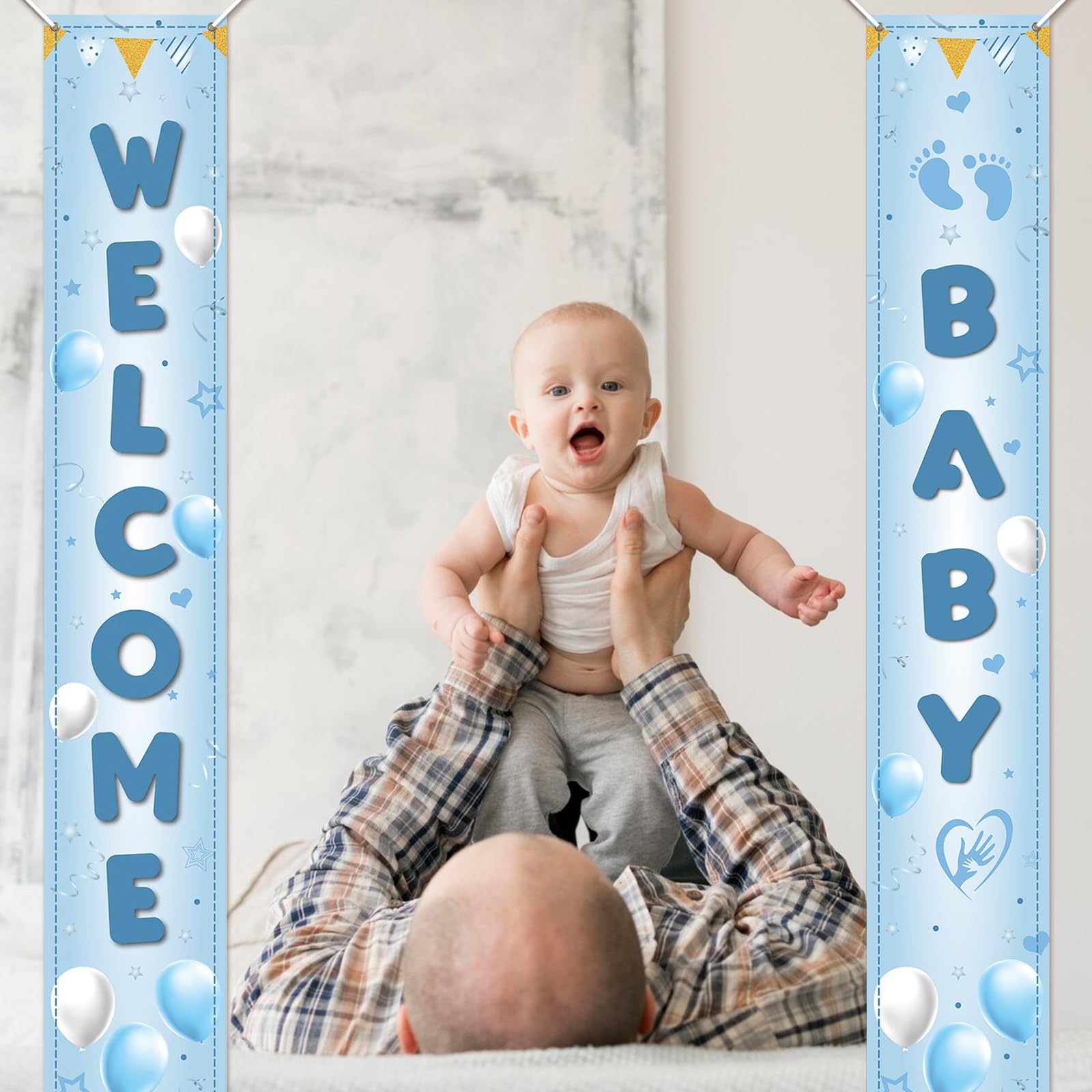 Striscione per baby shower, striscione stampabile per bambini