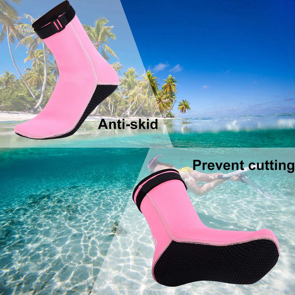 Skarpety do Snorkelingu 3MM Grubości Skarpetki Neoprenowe Skarpety do Wody Termicznej Skarpety do Nurkowania do Pływania Nurkowanie Surfing