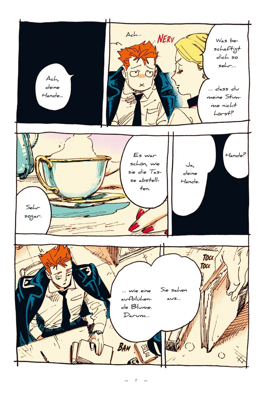VEIL 4: Romantischer Manga mit wunderschönen, farbigen Illustrationen über über eine blinde Frau und die Liebe