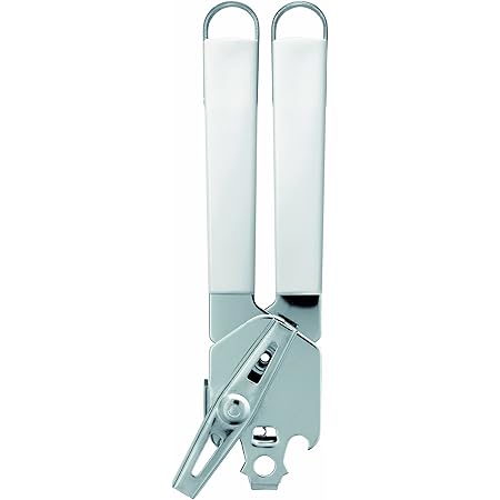 Brabantia Essential Line Can Opener with Metal Handle and Plastic Grip