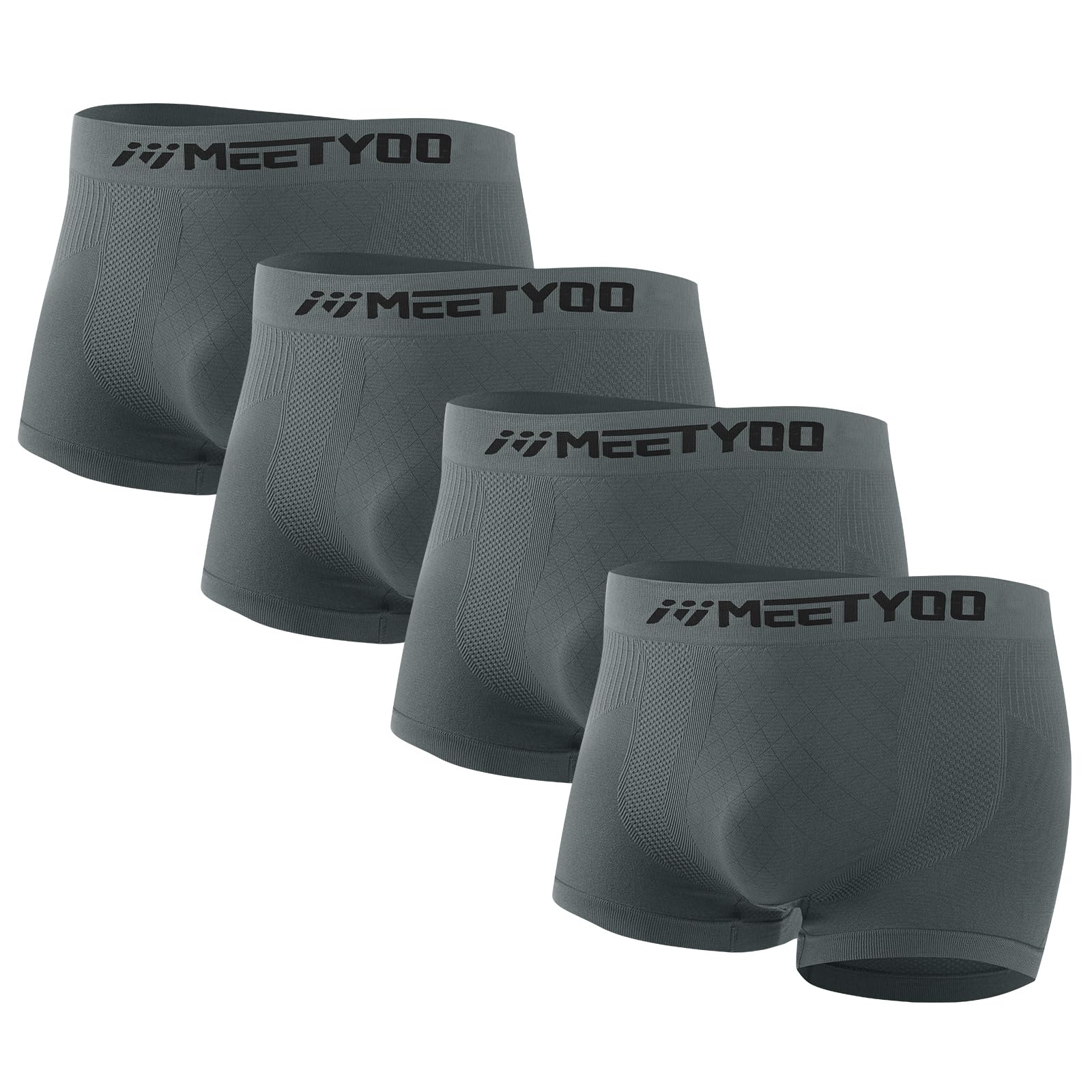 MEETYOO Kompressionshose Herren, Sport Leggings Atmungsaktiv Fitness Strumpfhosen Funktionswäsche Pants Unterhose Lang für Laufen Wandern Radfahren