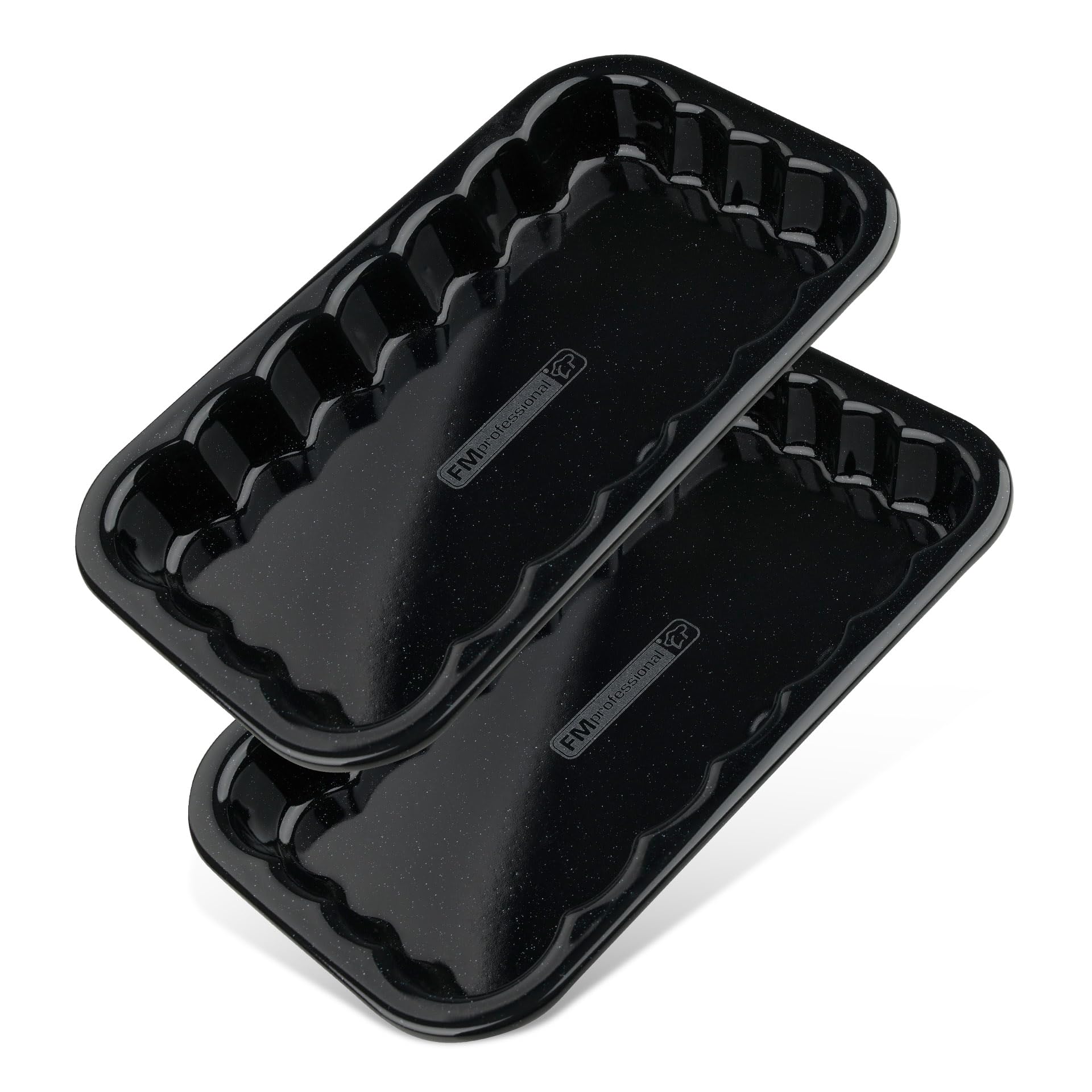 Lot de 2 petits plats à four polyvalents, mini plat de cuisson et gril 21x12cm