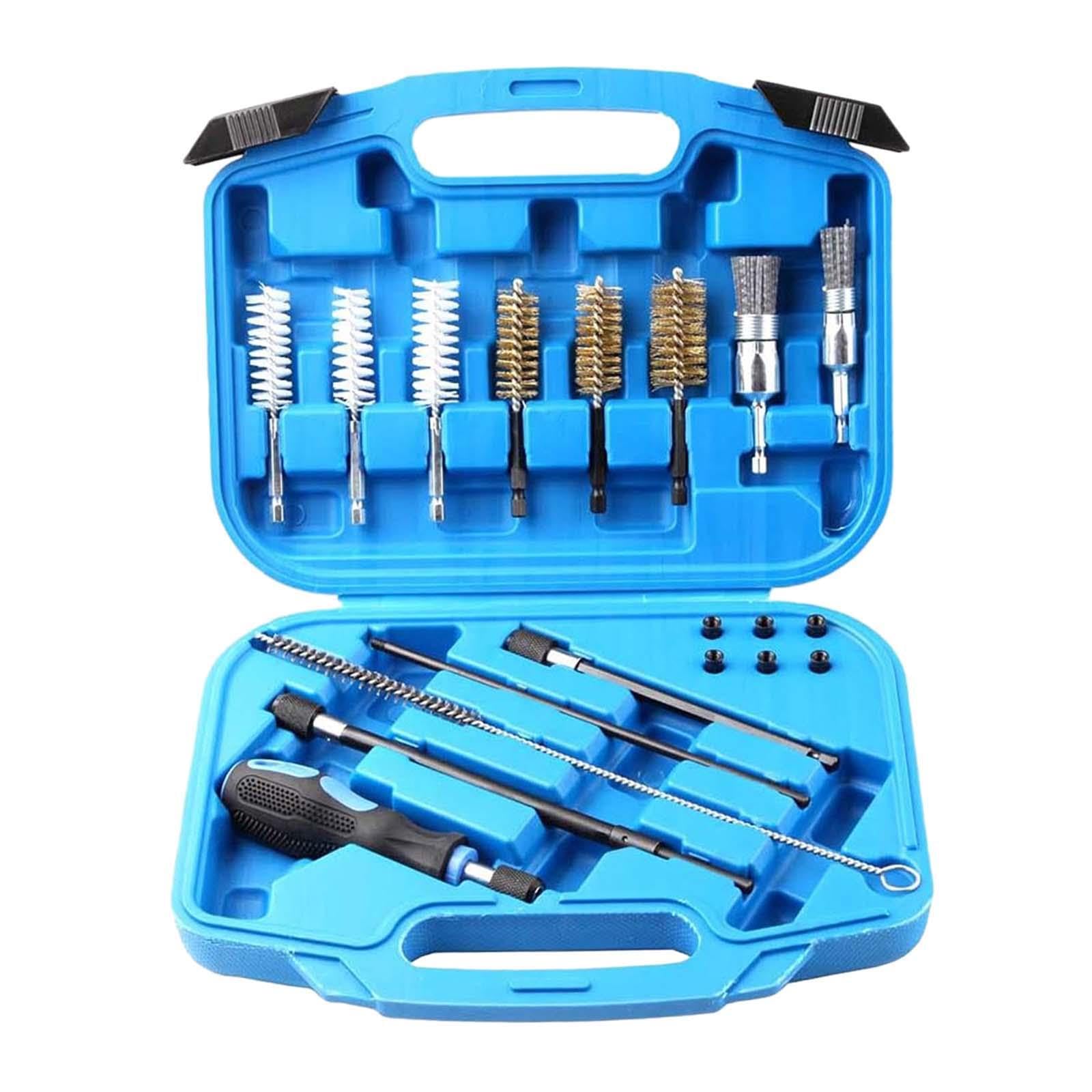 PIXZCSA Innovative Car Care Cleaning Set Includes High-Performance Tools Ensuring Vehicle Looks Immaculate Inside and Out Base Cleaning Tool Set for Vehicles