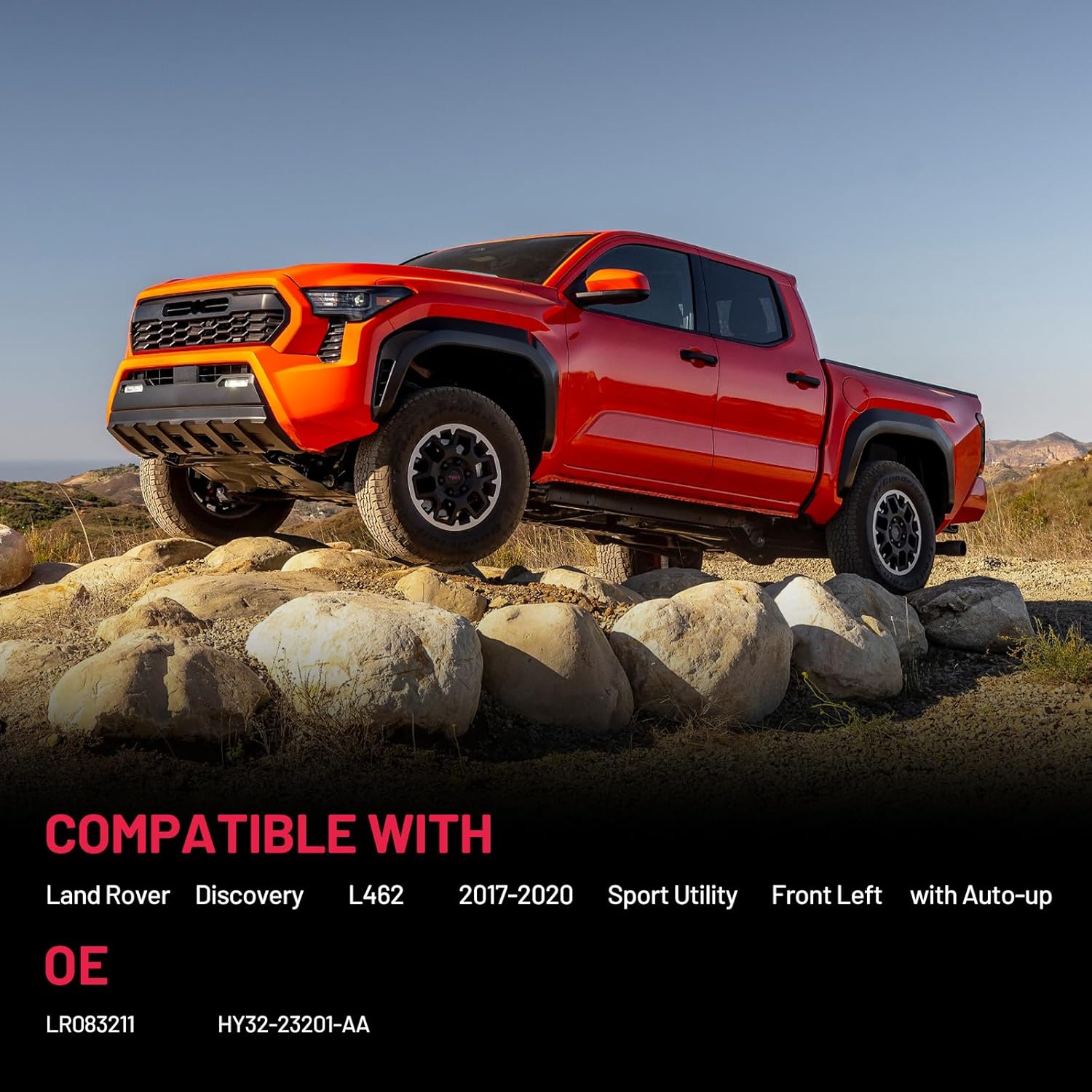 BDFHYK LR083211 Power Window Regulator with Motor Front Left Compatible with Land Rover Discovery 2017-2020