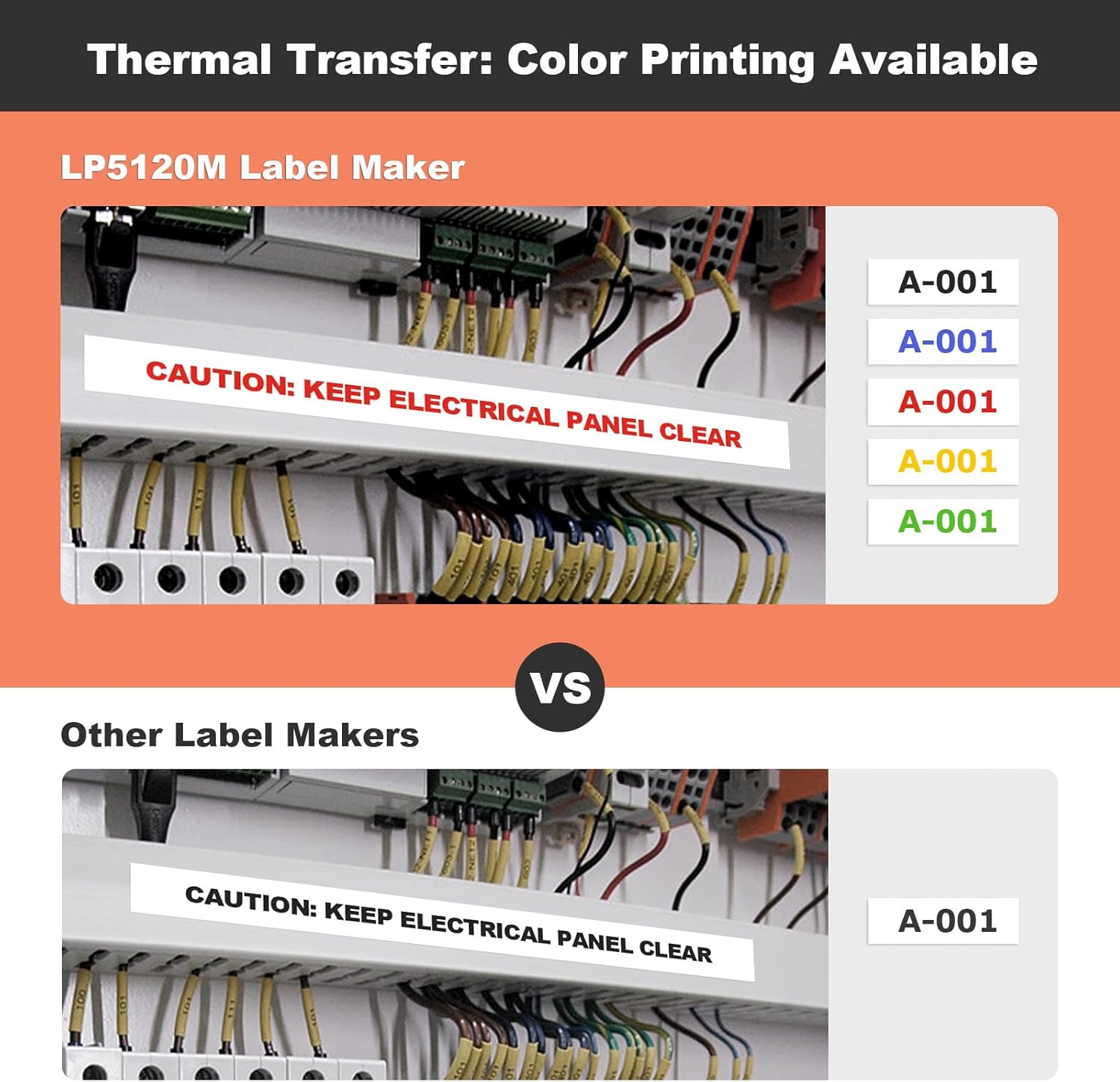 Plant labels demonstrating UV, heat, and water resistance