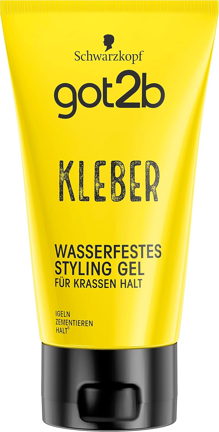 got2b Lijm haargel houvast 6 (150 ml), waterbestendige styling gel voor krassen houvast, hard als beton tot de volgende keer wassen, voor verticale spikes en egellook got2b Lijm haargel houvast 6 (150 ml), waterbestendige styling gel voor krassen houvast, hard als beton tot de volgende keer wassen, voor verticale spikes en egellook