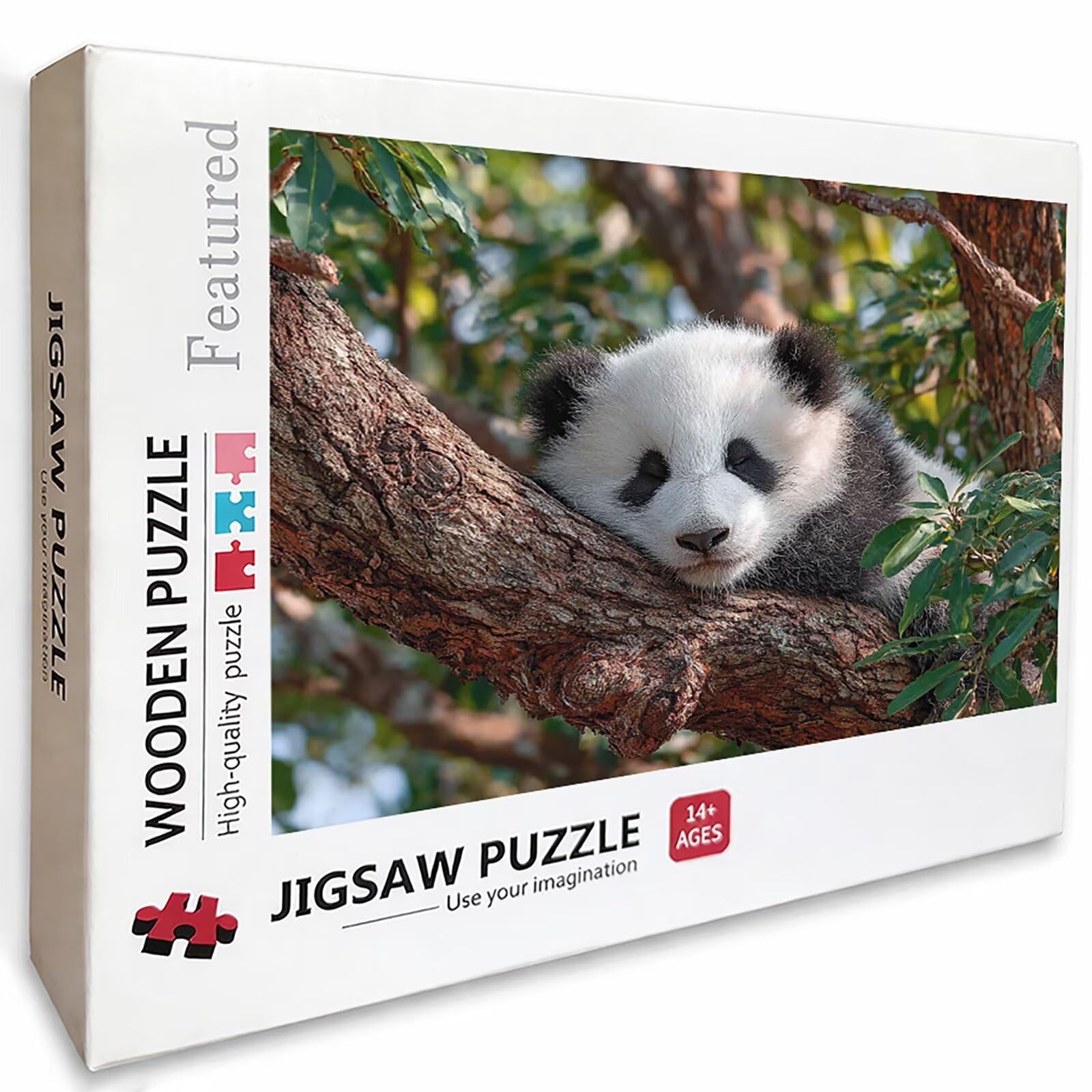 Pianta Puzzle 6000 Pezzi Adulti, Puzzle Legno con Scatola 179x105cm, DIY Giochi Divertenti per Familiar, Idea Regalo Uomo e Donna, Squisita confezione Regalo, Estate Decorazioni Casa, (Panda) R-9978