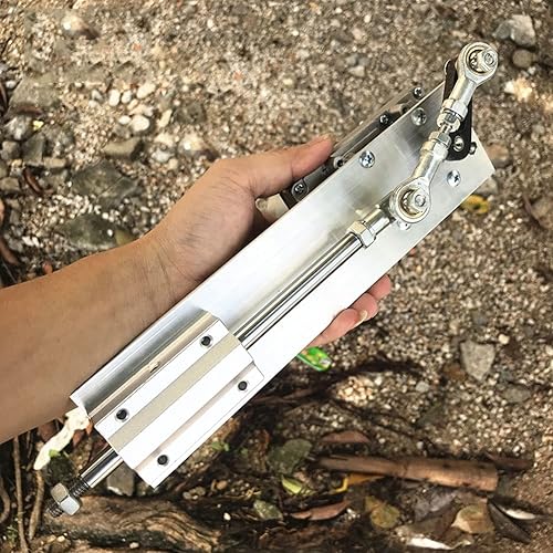 Miniatura 6 de Brazo basculante de motor telescópico alternativo con carrera ajustable, palanca basculante de bricolaje, motor alternativo eléctrico, accesorios